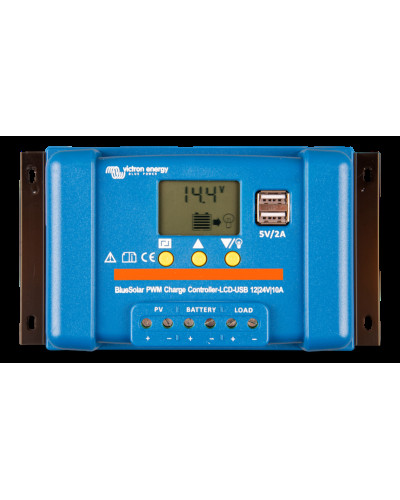 Контролер заряду Victron Energy BlueSolar PWM-LCD&USB 12/24V-30A (30A, 12/24В)