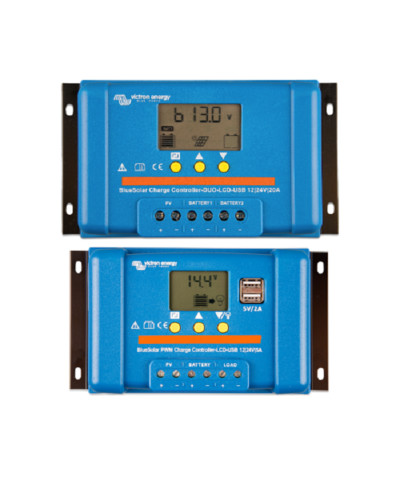 Контролер заряду Victron Energy BlueSolar PWM-LCD&USB 12/24V-10A (10A, 12/24 В)