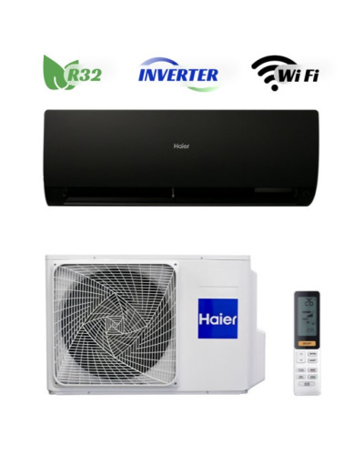 Кондиціонер спліт інверторний Haier Flexis Inverter AS35S2SF1FA-BH1/1U35MEHFRA-1 (matt black)