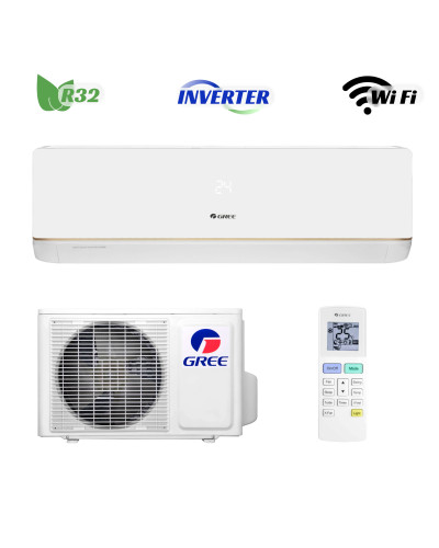 Кондиціонер спліт інверторний GREE Bora inverter R32 GWH09AAB-K6DNA5A (Wi-Fi)