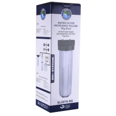 Фільтр-колба + ПП картридж ПРОЗОРА Bіо+ systems SL20TS-BB Big Blue 20″, 1″