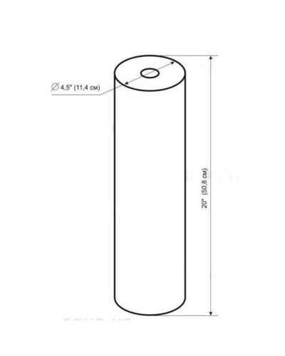 Картридж шнурковий Bio+ Systems PPW-20L-LN ( 5 мкм) BigBlue 20″