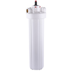 Фільтр-колба + ПП картридж Big Blue 20″, 1″ NEW (функція зворотньої промивки)