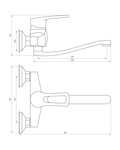 Змішувач для кухні DOMINO SIRIUS DSV-104