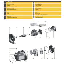 Насос відцентровий Optima JET 80A 0,8кВт чавун короткий