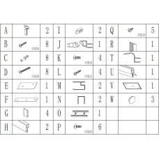 Душова кабіна BRAVO MORAVA N90FS БЕЗ піддона (1уп.)