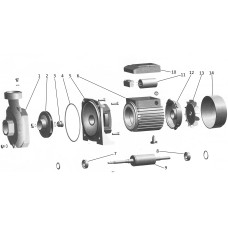 Насос відцентровий Optima 2DK-20 1,5кВт