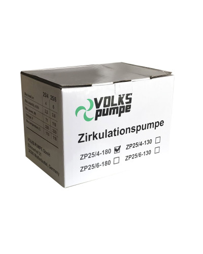 Насос циркуляційний VOLKS pumpe ZP25/4 180мм + гайки