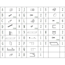 Душова кабіна BRAVO NISA N120TB.Mosaic БЕЗ піддона (1уп.)