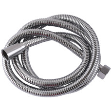 Шланг душовий Globus Lux ЗІП-803-1.5m хром посилений,гайка проти скручування,Хром,ЗІП Пакет