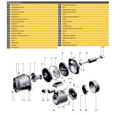 Насос відцентровий Optima JET100 1,1кВт чавун довгий