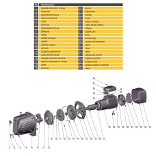 Насос відцентровий Optima JET100 PRIME 1,1кВт