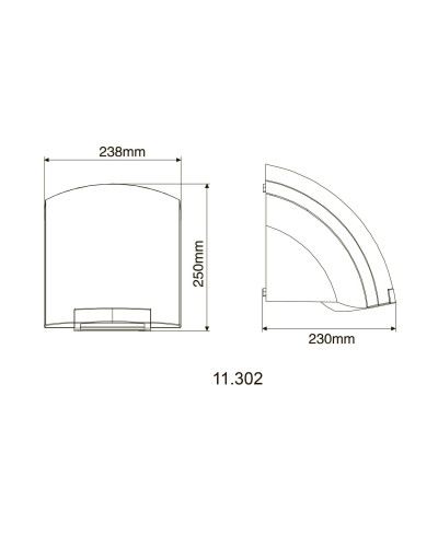 Сушарка для рук HOTEC 11.302 ABS White