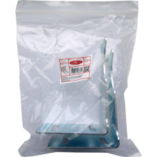 Комплект кронштейнів радіатора CRISTAL NS-1012 кутовий оцинкований 100x77x47мм (2шт)