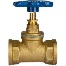 Кран ХВ вентильний прямий латунний 3/4″ВР х 3/4″ВР ливарний Б1112А VA
