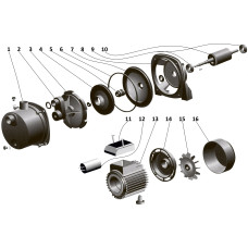Насос відцентровий Optima JET 80S 0,8кВт нержавійка