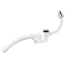 Сифон ″Waterstal″для ванни регульований Click-Clack з гнучкою трубою 32/40/50 (А - 18089)