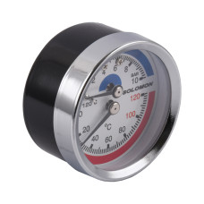 Термоманометр аксіальний SOLOMON V1245 S М10х1