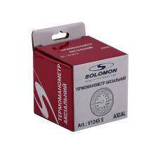 Термоманометр аксіальний SOLOMON V1245 S М10х1