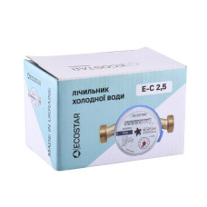Лічильник холодної води ECOSTAR DN15 1/2″ L110 E-C 2,5