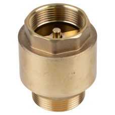 Клапан зворотний M1 1/2"×F1 1/2" (латунь) euro 680г AQUATICA (779659)