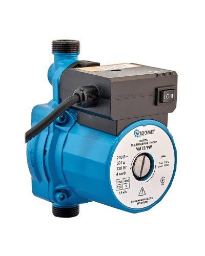 Насос повышения давления Vodomet GRS 12/10W (с гайками, обм. медь) (VO4193)