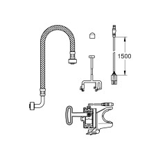Монтажный комплект Grohe (46944001)
