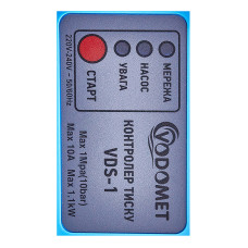 Контроллер давления Vodomet VDS-1 электронный для насоса 1,1 кВт, 1", с кабелем (VO4200)