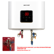 Водонагреватель "Квадрат" Mixxus EWH-15080 CUBE DRY накопительный 80 л, сухой тен 2,0 kW (WH0618)
