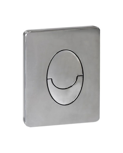Панель смыва пластиковая Koer KT-0606-01 157x198x3mm, закругленная кнопка (KR5342)