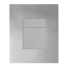 Панель смыва пластиковая Koer KT-0607-01 157x198x3mm, кнопка квадратная (KR5344)