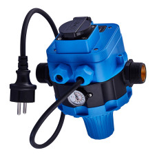 Контроллер давления Vodomet VDS-8R электронный для насоса до 1,1 кВт, 1", с кабелем и розеткой (VO4