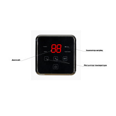 Водонагреватель "Квадрат" Mixxus EWH-15050 CUBE DRY накопительный 50 л, сухой тен 2,0 kW (WH0617)