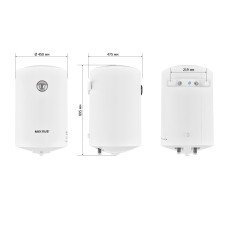 Водонагреватель "Цилиндр" MIXXUS EWH-07100 ROUND WET накопительный 100 л, мокрый тен 1,5 kW (WH0603