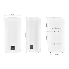 Водонагреватель "Плоский" MIXXUS EWH-10050 FLAT DRY накопительный 50 л, сухой тен 2 kW (WH0597)