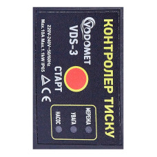 Контроллер давления Vodomet VDS-3 электронный для насоса до 1,1 кВт, угловой 1", с кабелем (VO4201)