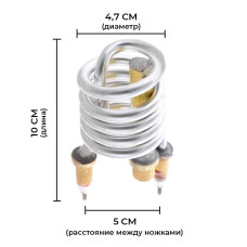 ТЕН для водонагрівача Zerix ELH-3000A ELW06 і ELW16 (з індик. темп.) (ZX2787)