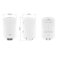 Водонагреватель "Цилиндр" MIXXUS EWH-08100 ROUND DRY накопительный 100 л, сухой тен 2 kW (WH0610)