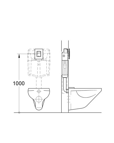 Панель смыва Grohe Skate Cosmopolitan (38732SH0)