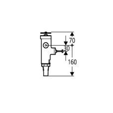 Смывное устройство под давлением для унитаза Grohe (43996000)