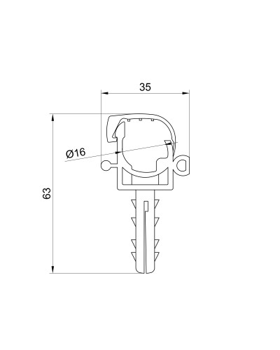 Кріплення SD Plus 16 SD09916