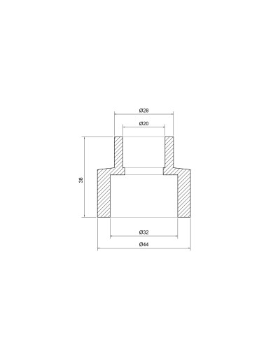 Муфта PPR Thermo Alliance 32х20