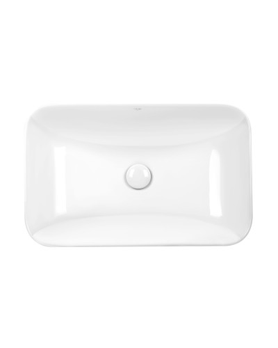 Раковина Qtap Scorpio 610х380х150 White з донним клапаном QT1411K491W