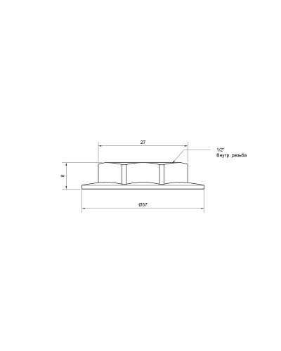 Контргайка-шайба SD Plus 1/2" SD40615