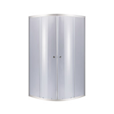 Душова кабіна Lidz Latwa SC80x80.SAT.LOW.GR, скло тон. 4 мм + Lidz Душовий піддон KAPIELKA ST80x80x15