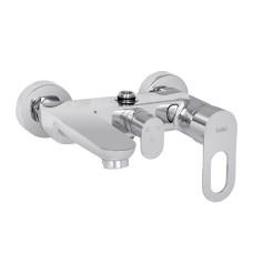 Душова система з верхнім тропічним душем універсальна Lidz Latwa 1030 на три споживача (з виливом) (k35) LDLAT1030CRM45417 Chrome