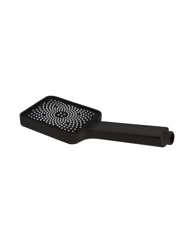 Лійка для ручного душу Qtap Rucni 145x95 мм прямокутна QTRUC125BLM45778 Black Matt