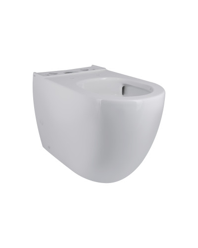 Унітаз-компакт Qtap Robin Ultra Quiet безободковий з сидінням Soft-close QT13222128AUQ1W