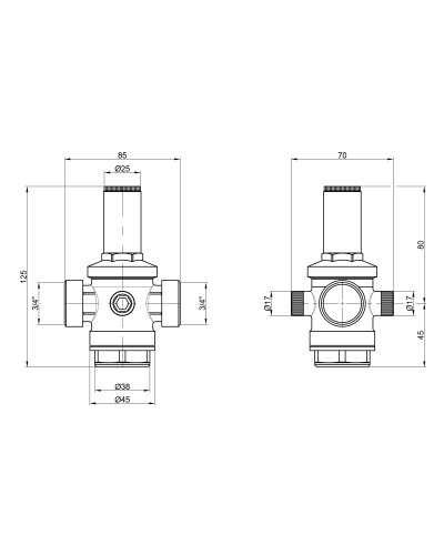 Редуктор Icma 3/4" №246