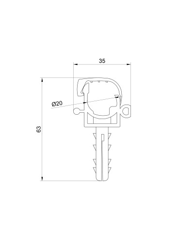 Кріплення SD Plus 20 SD09920